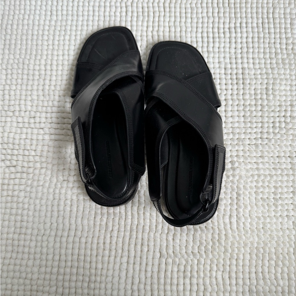 Black Strappy Sandals